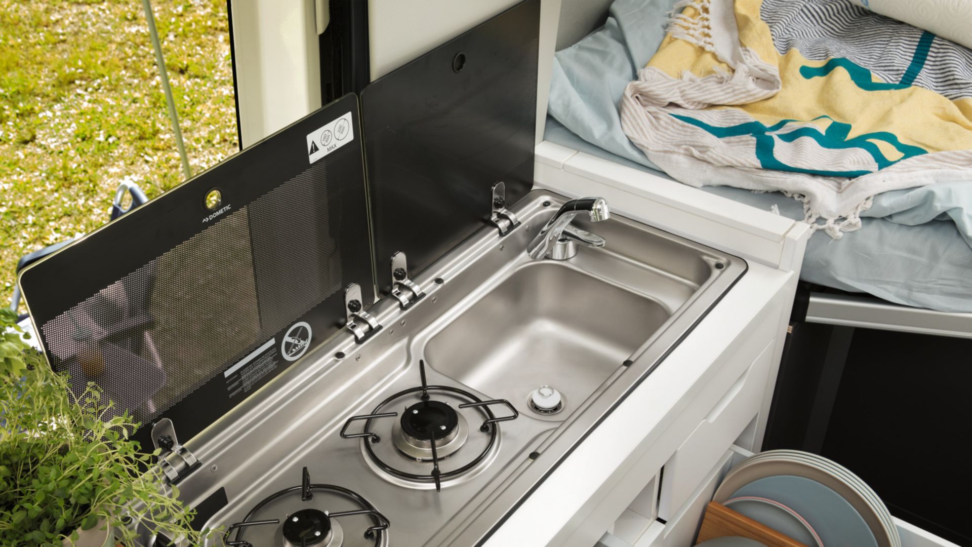 Cuisine du VW Grand California