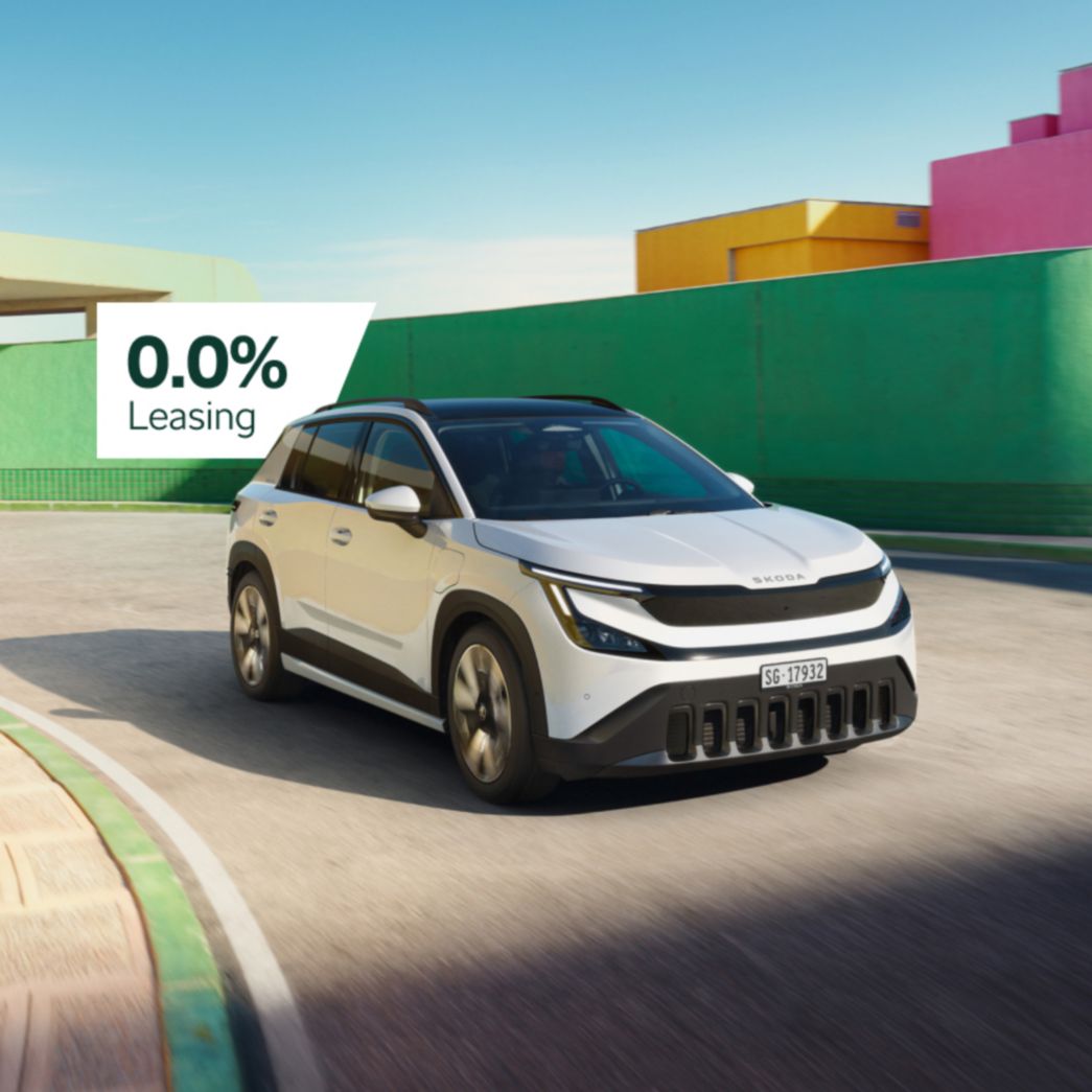 Skoda Epiq grün Frontansicht