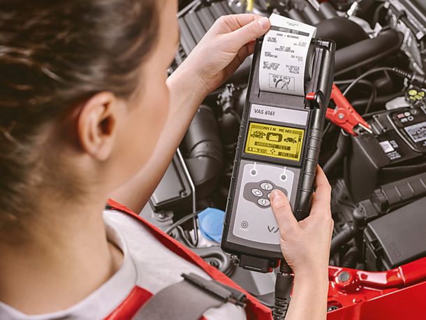 Always ready to start – car battery service at your AMAG