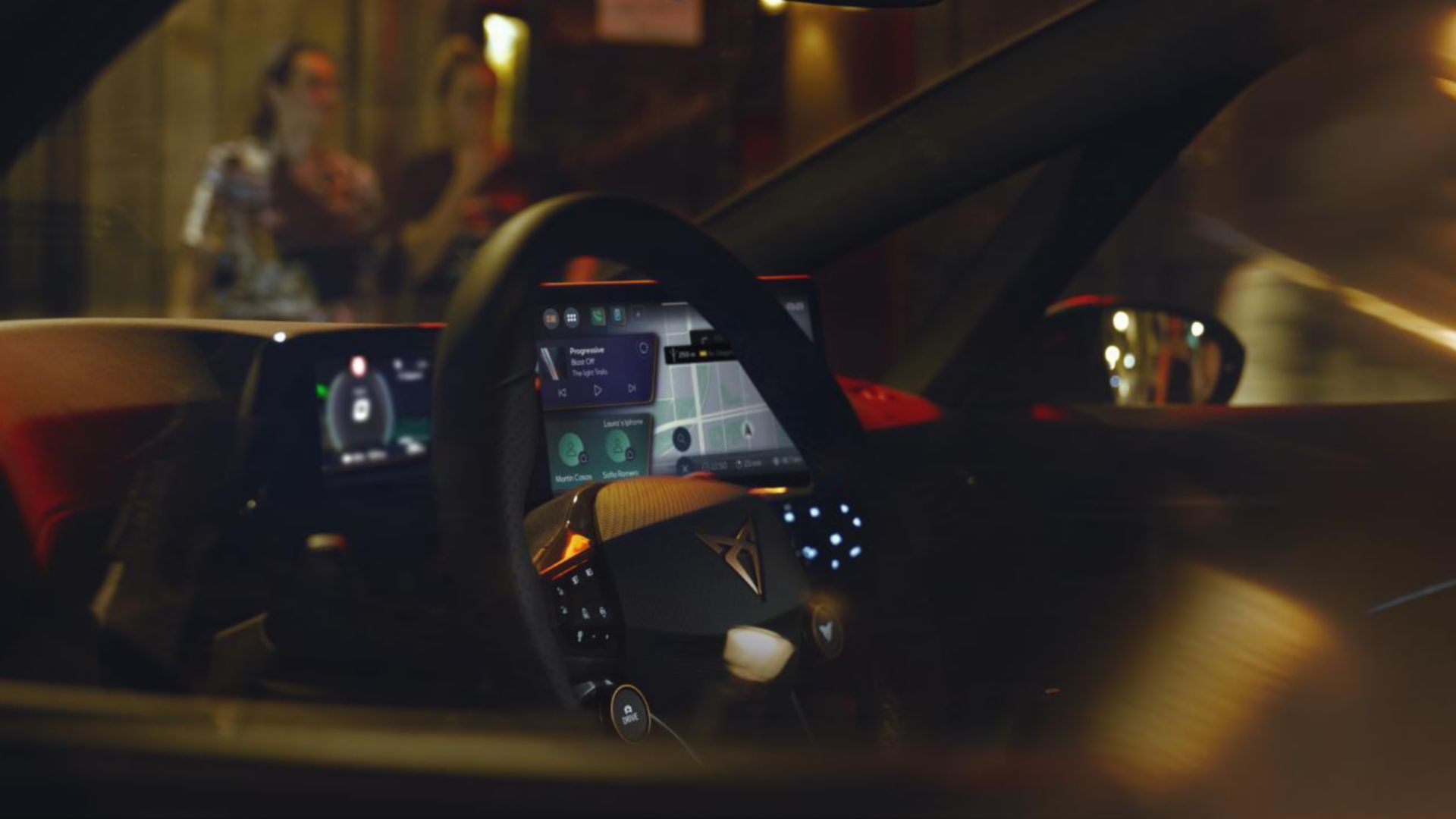 AMAG CUPRA Born VZ abitacolo moderno