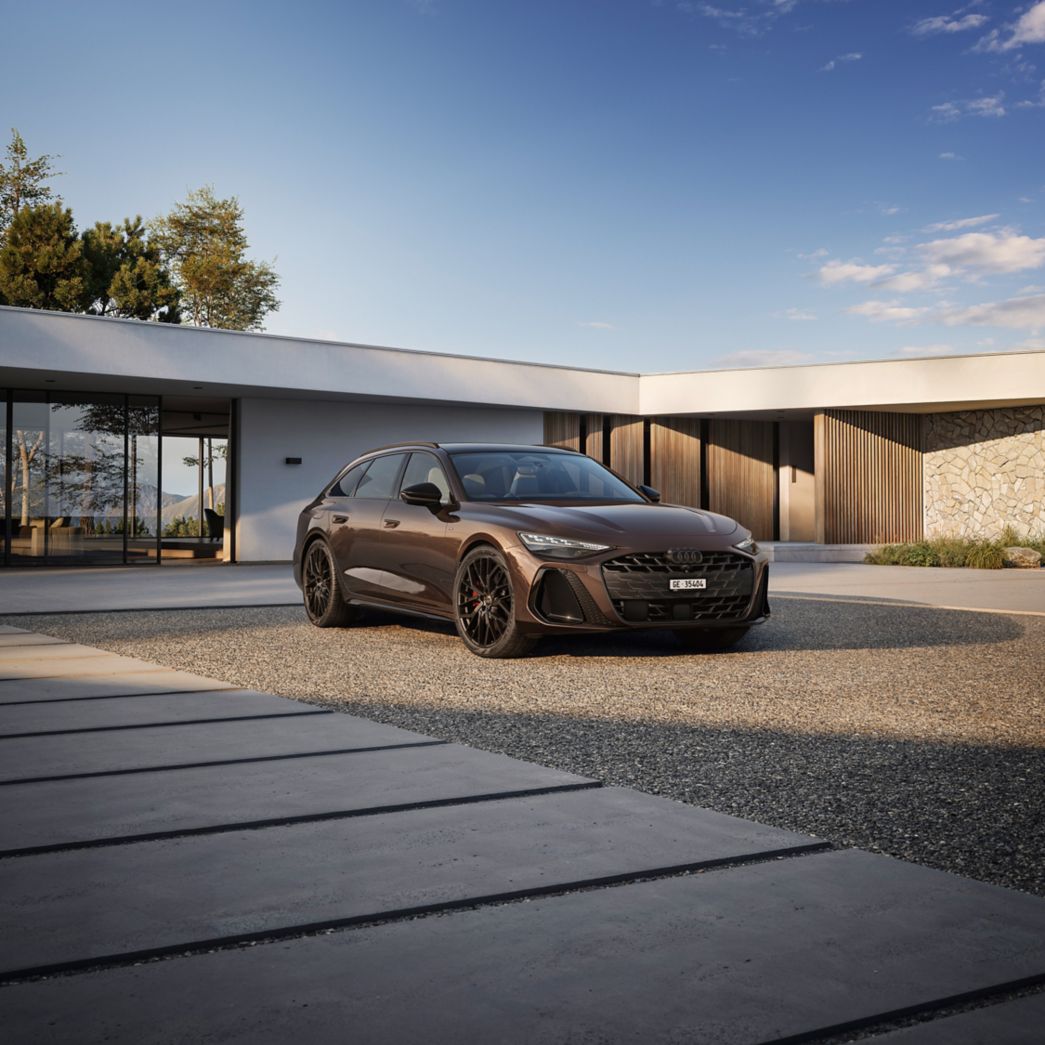 Audi A6 braun Frontansicht