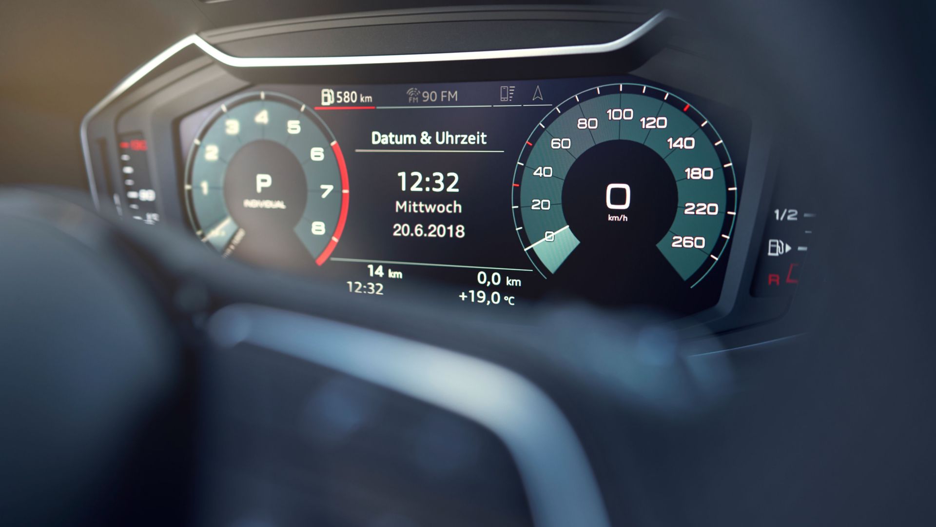 Audi A1 allstreet interior black