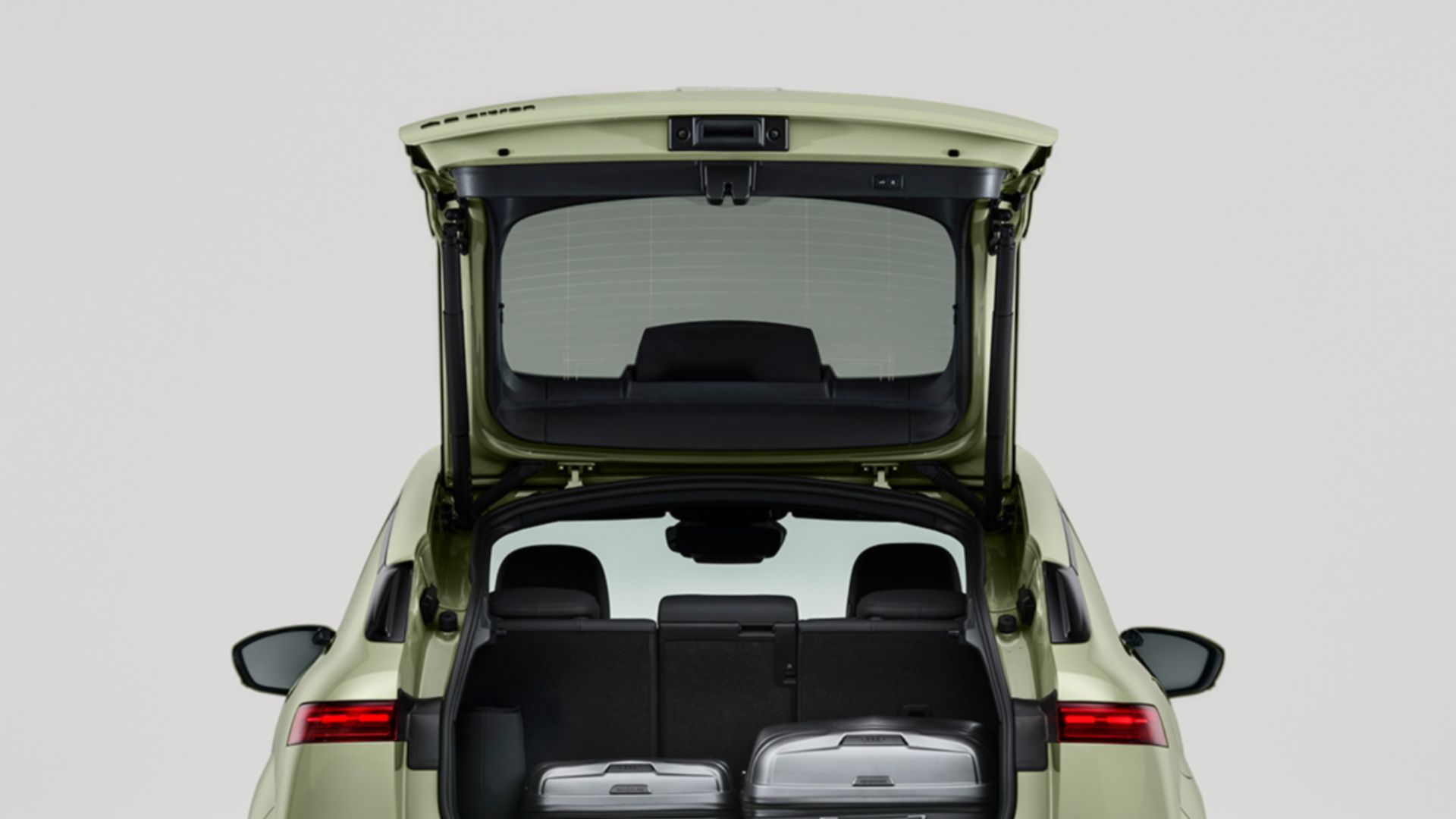 Audi A2 e-tron Coffre vert