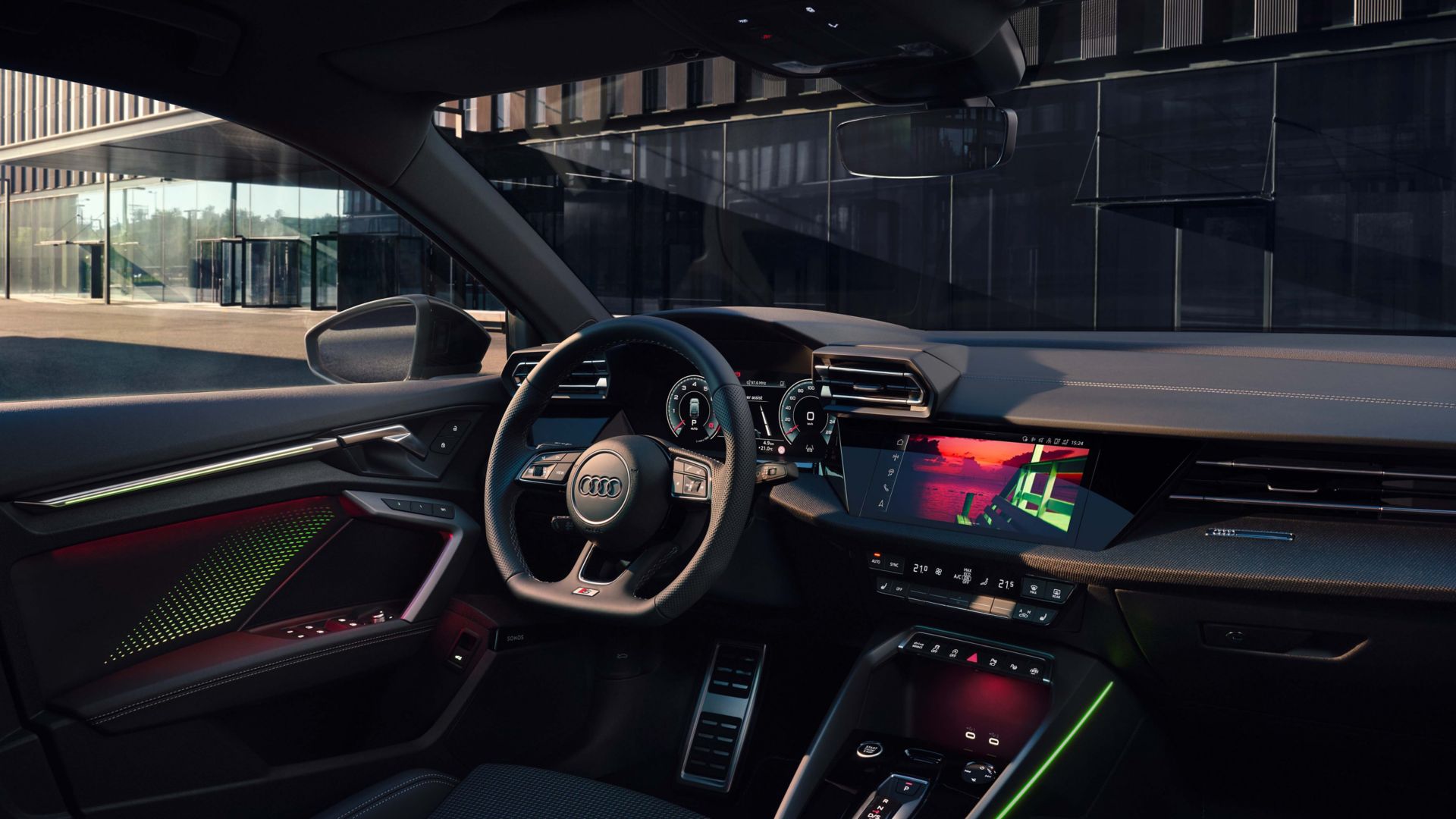 L'Audi A3 Sportback abitacolo