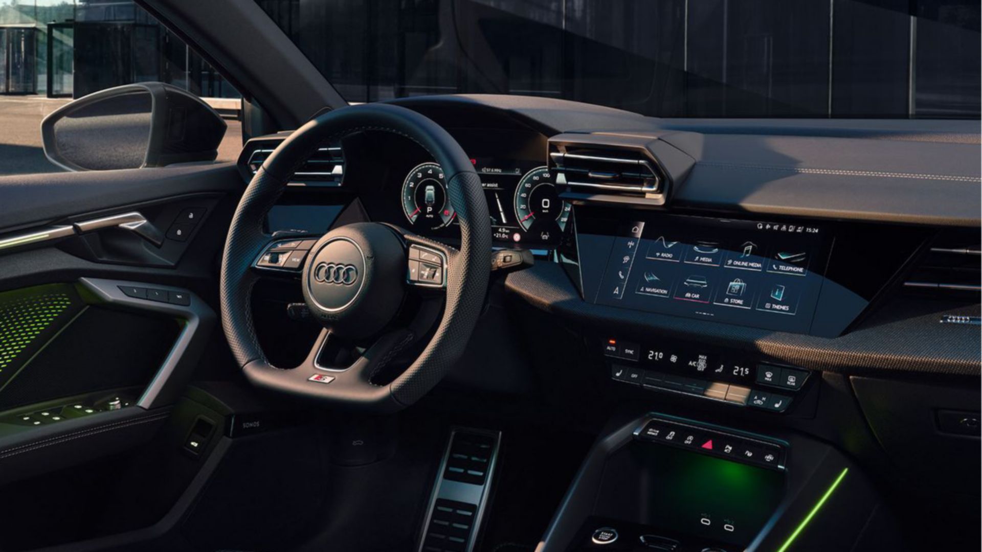 Audi A3 Sportback cockpit