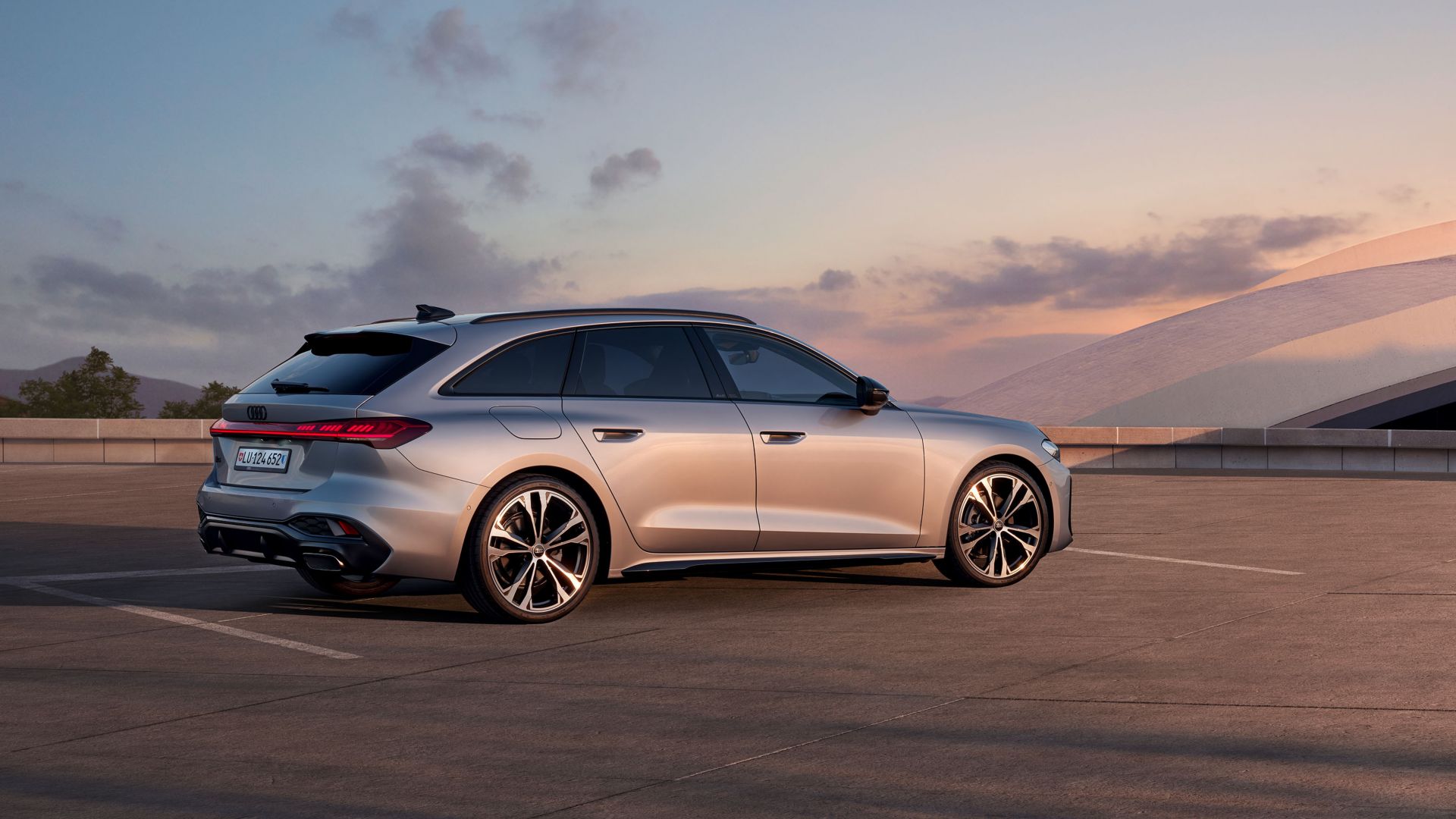 Vista frontale dell’Audi A5