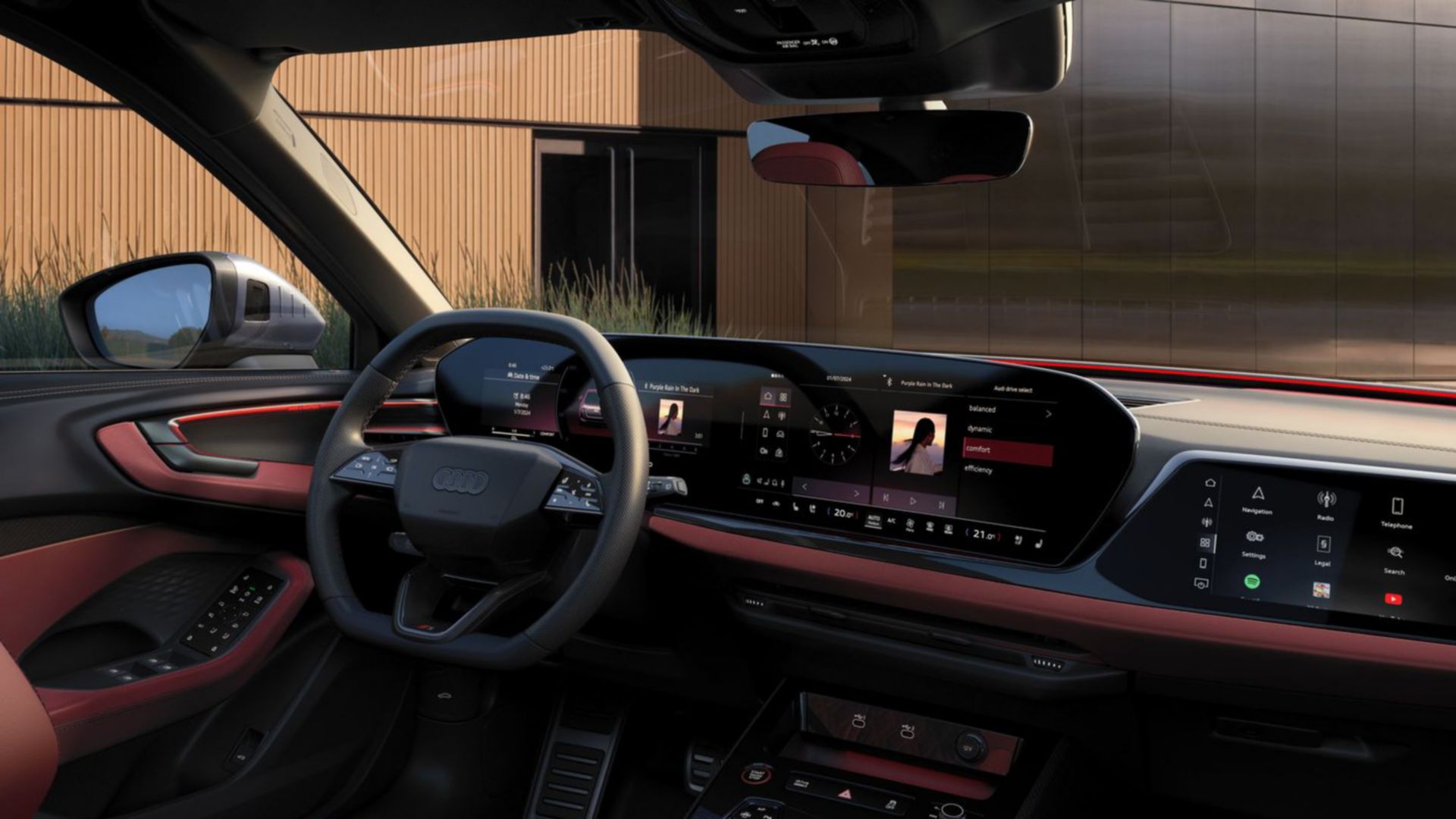 Cockpit de l’Audi S5 Avant