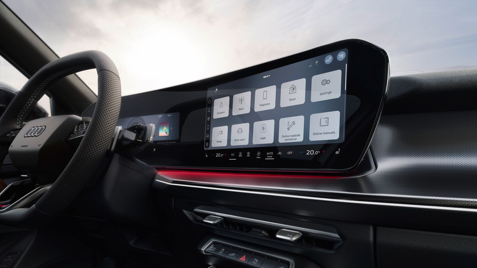 Audi Q3 tableau de bord