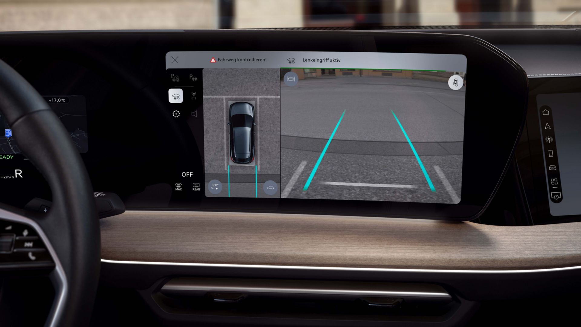 Audi Q4 e-tron Assistenzsysteme Einparken