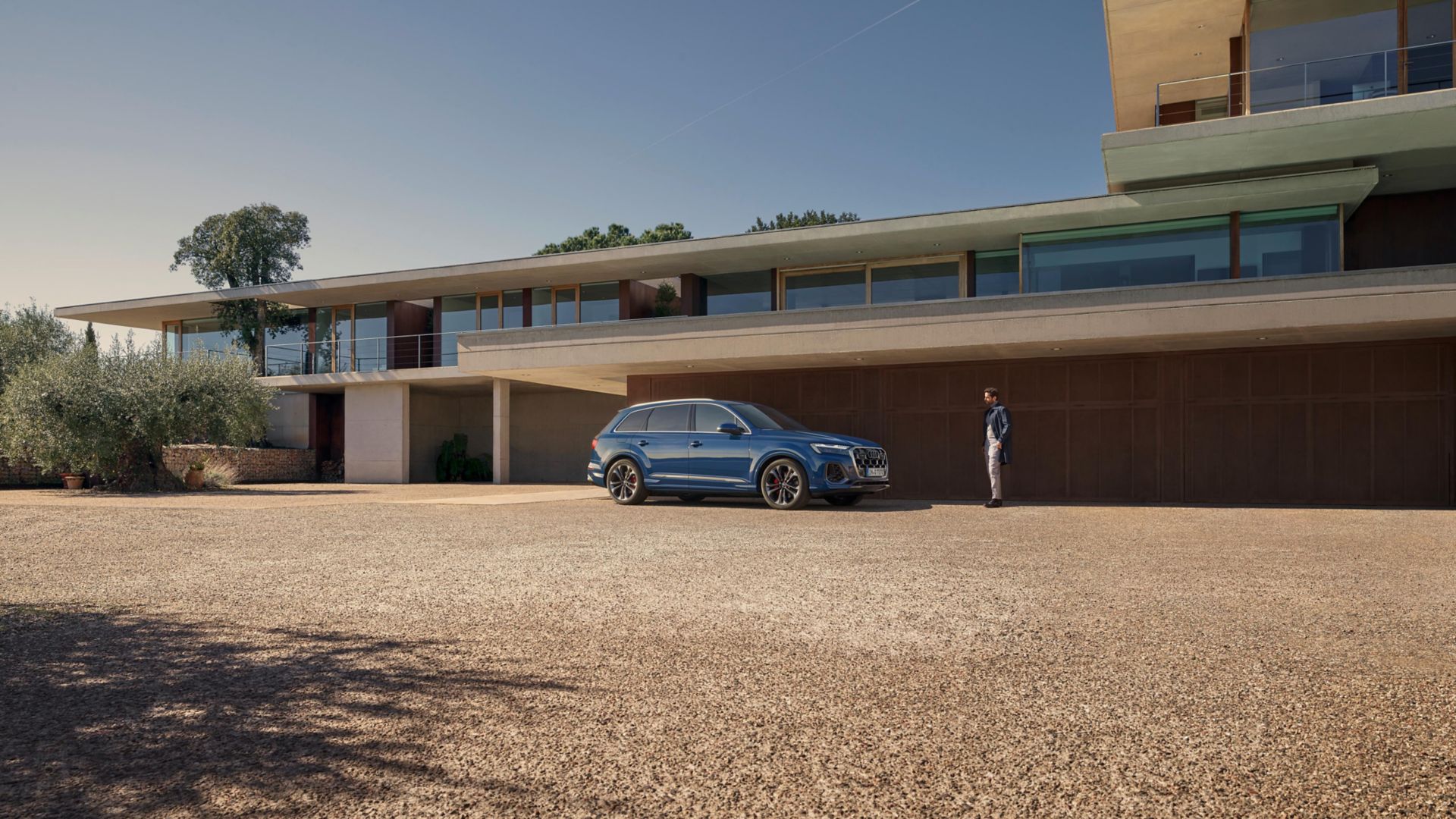 Audi Q7 vue latérale