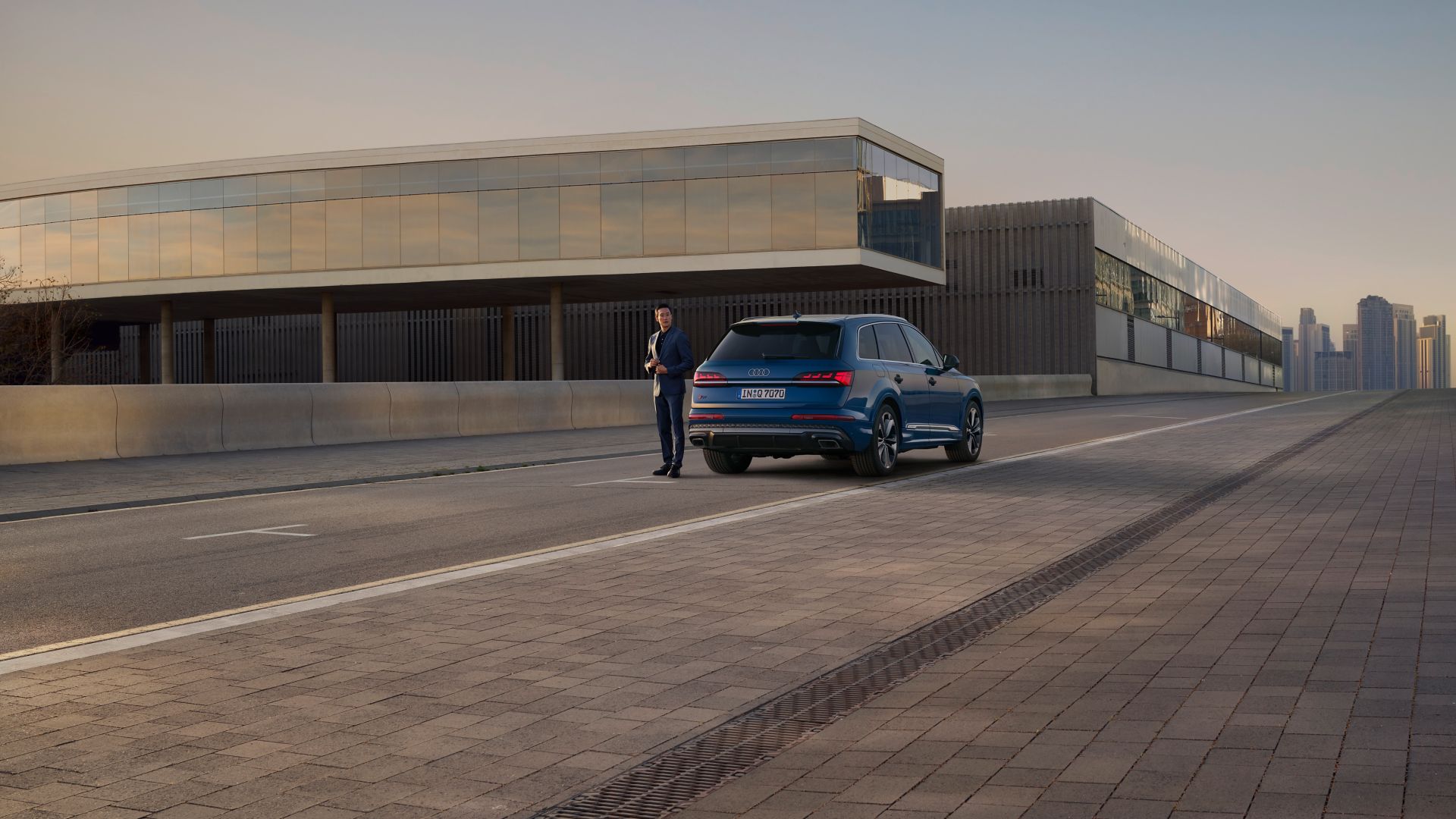 Audi Q7 Heckansicht