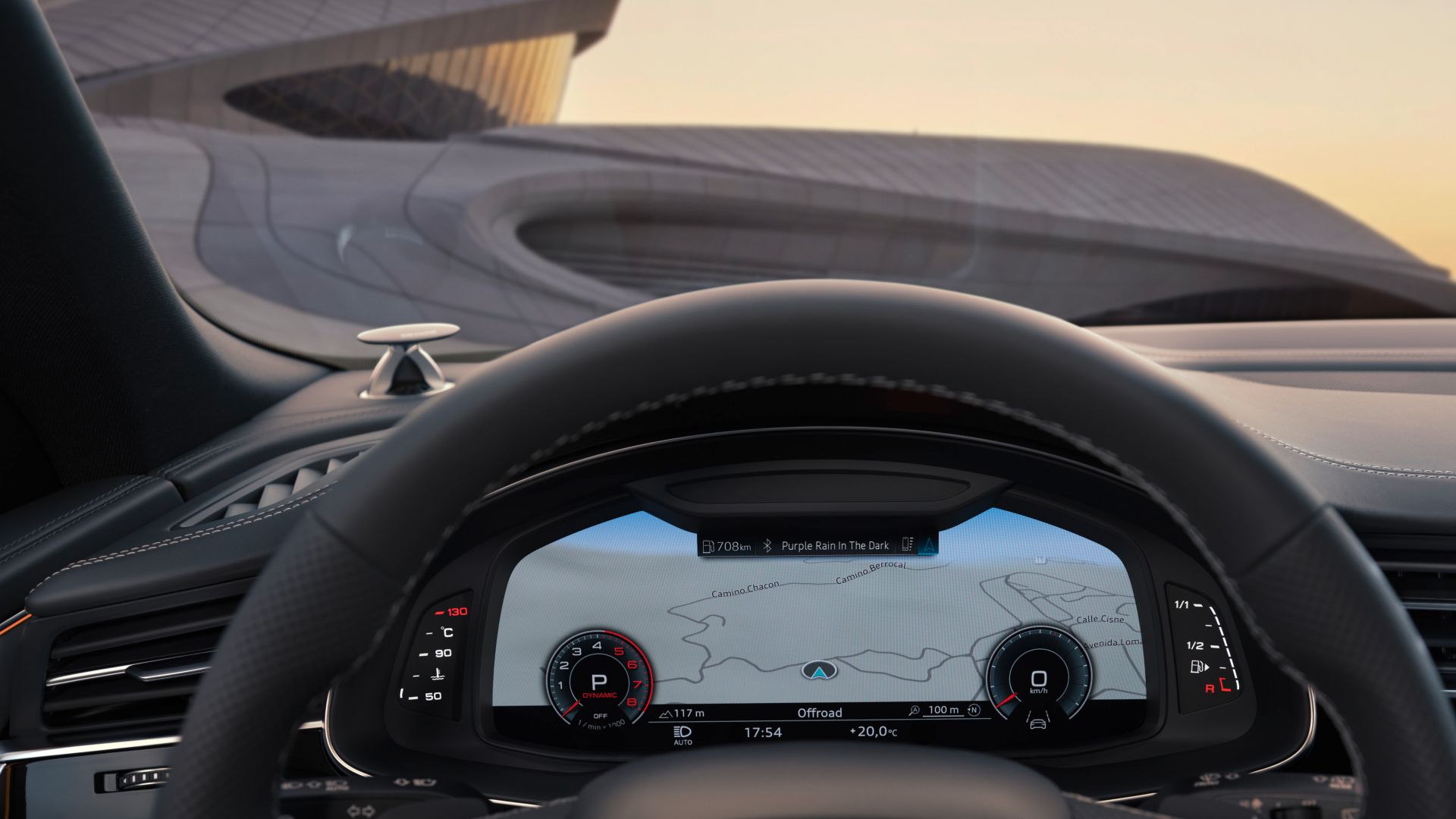 Audi Q8 Cockpit und Bedieneinheit