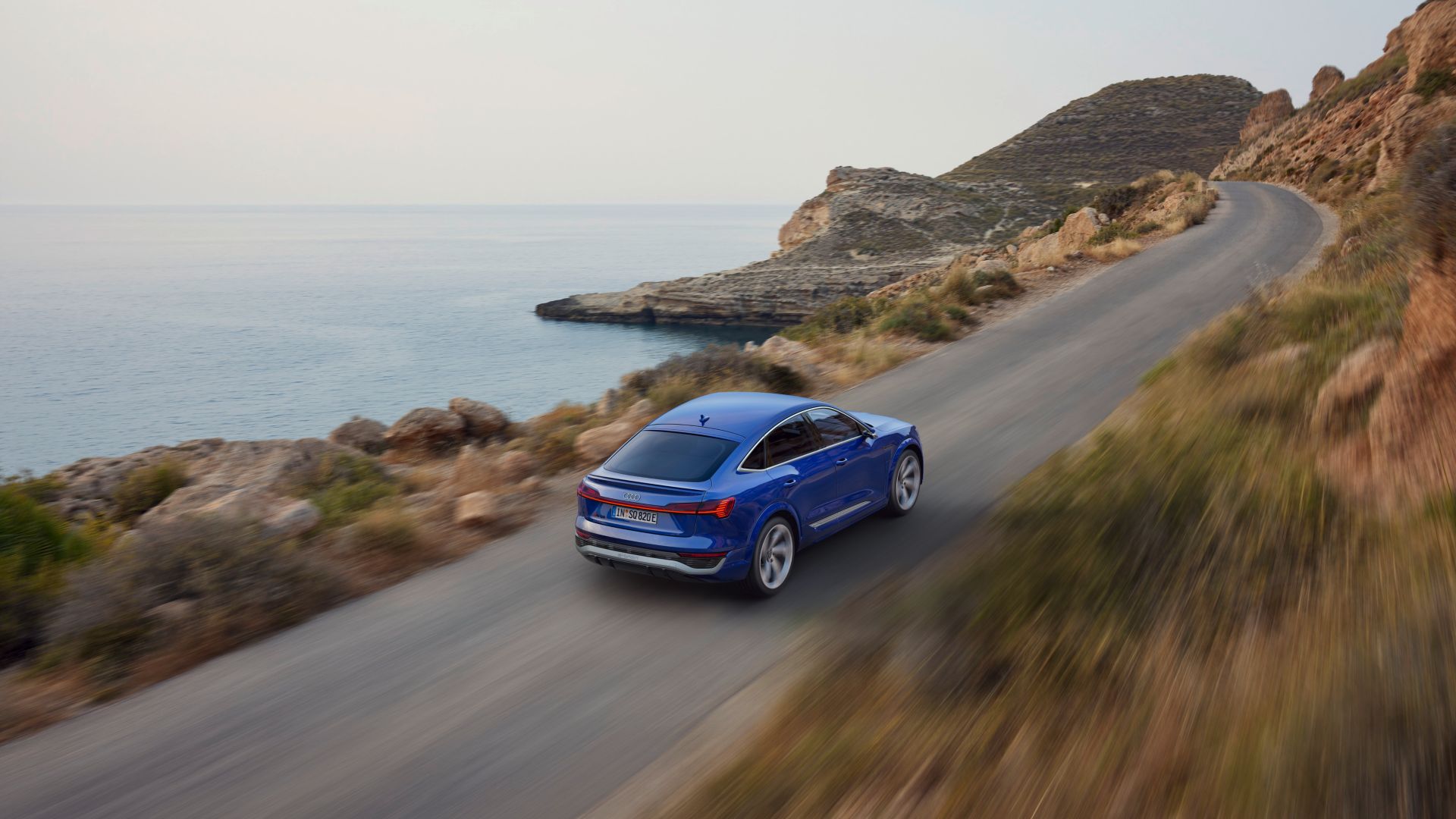 Audi Q8 e-tron bagagliaio