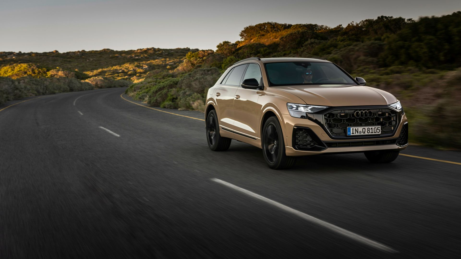 Probefahrt mit dem Audi Q8