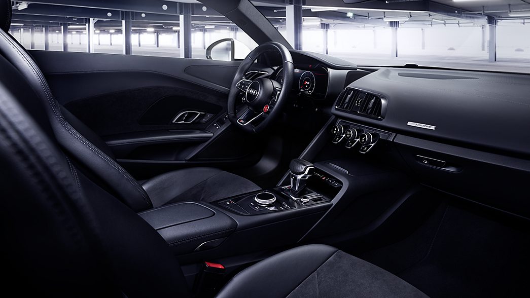 Intérieur de l'Audi R8 Coupé