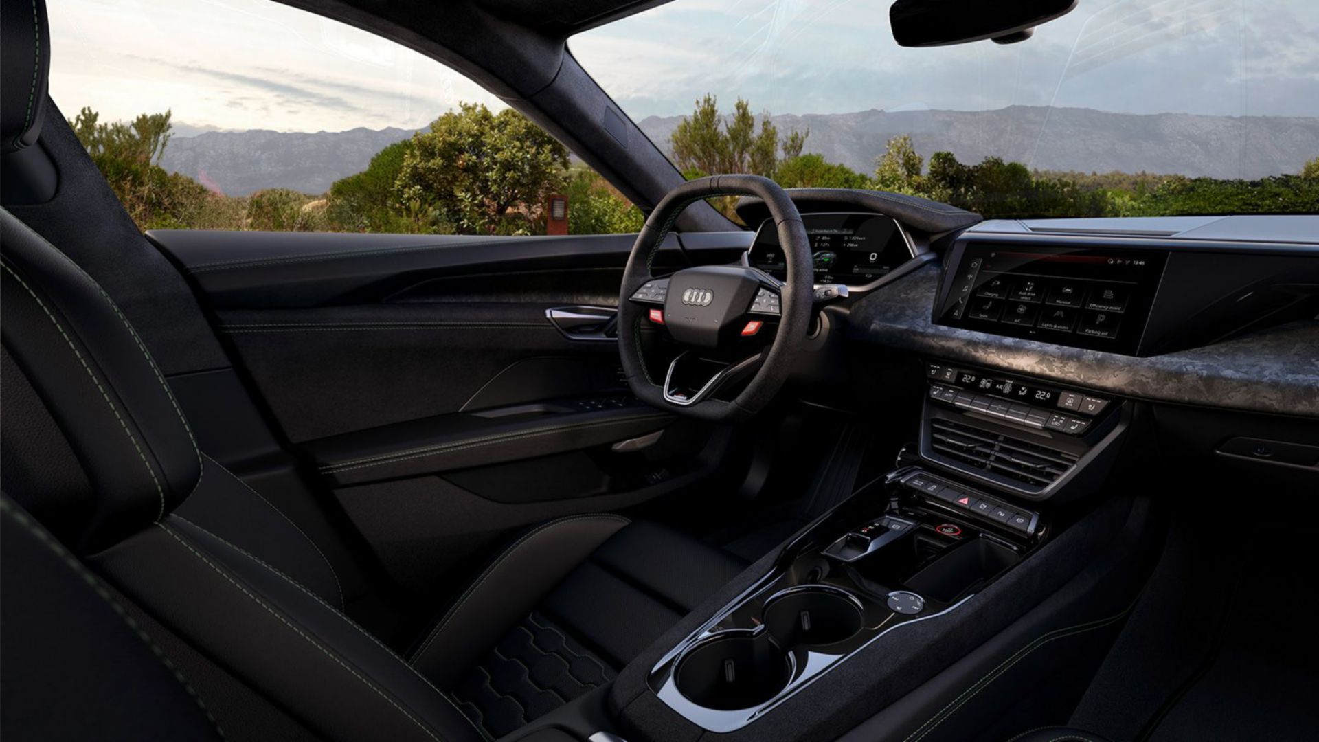 Audi RS e-tron GT performance seitliches Cockpit