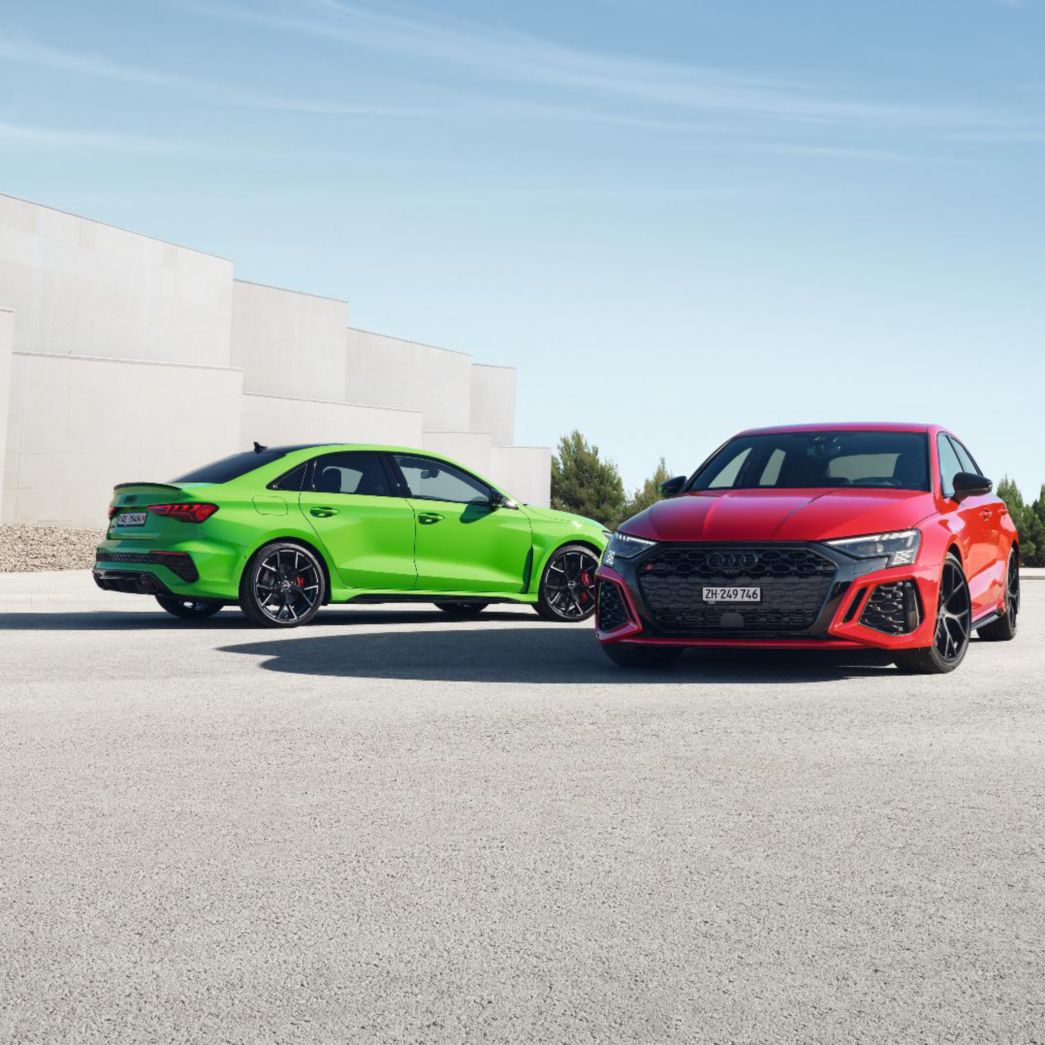 Audi RS 3 Sportback und Audi RS 3 Limousine
