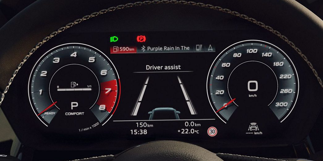 AMAG Audi S3 Display