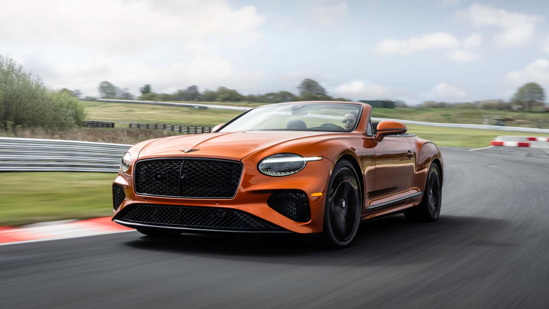 Bentley Continental GTC orange Black Edition Frontansicht