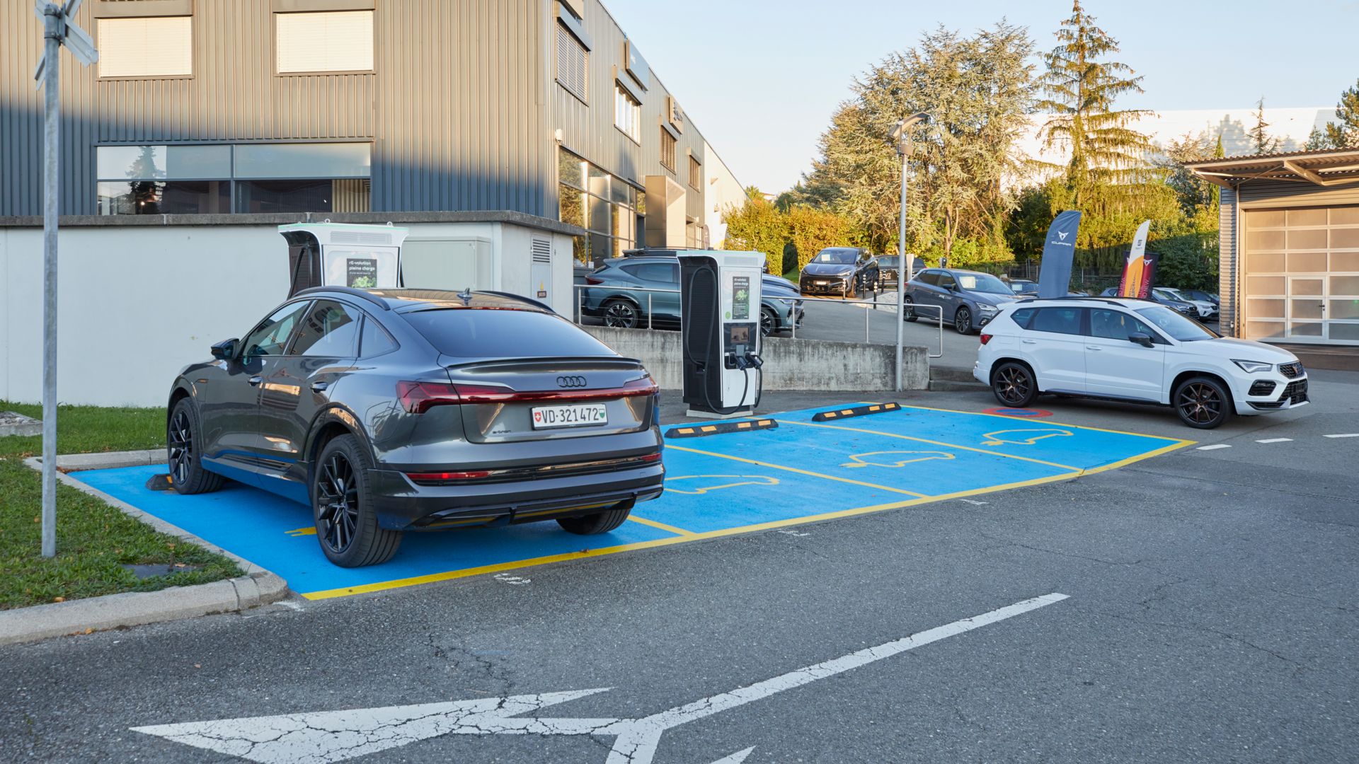 Schnellladestation Crissier