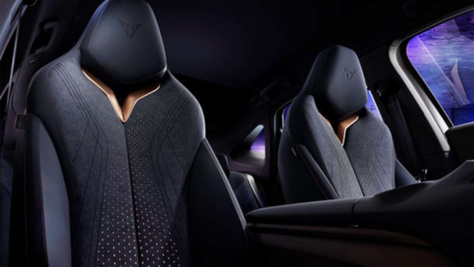 Sièges intérieurs de la CUPRA Tavascan