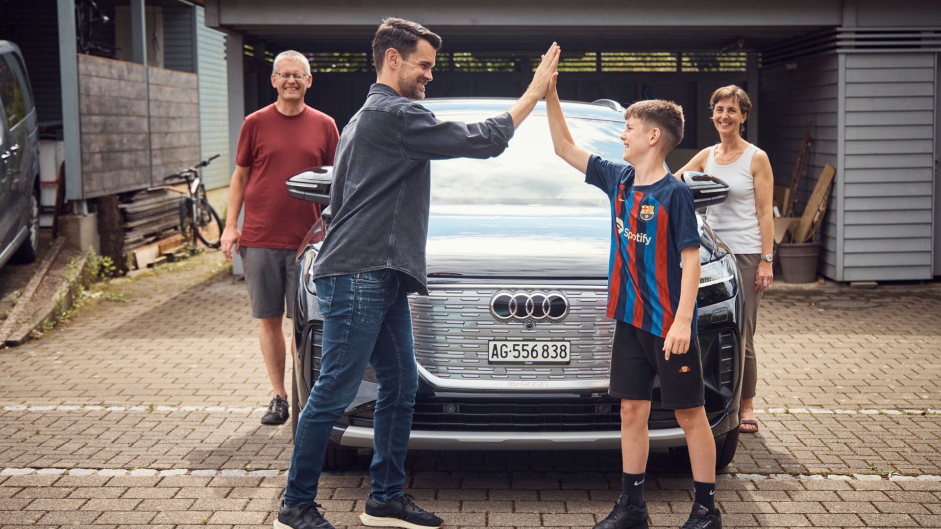 Test de l'Audi Q4 e-tron