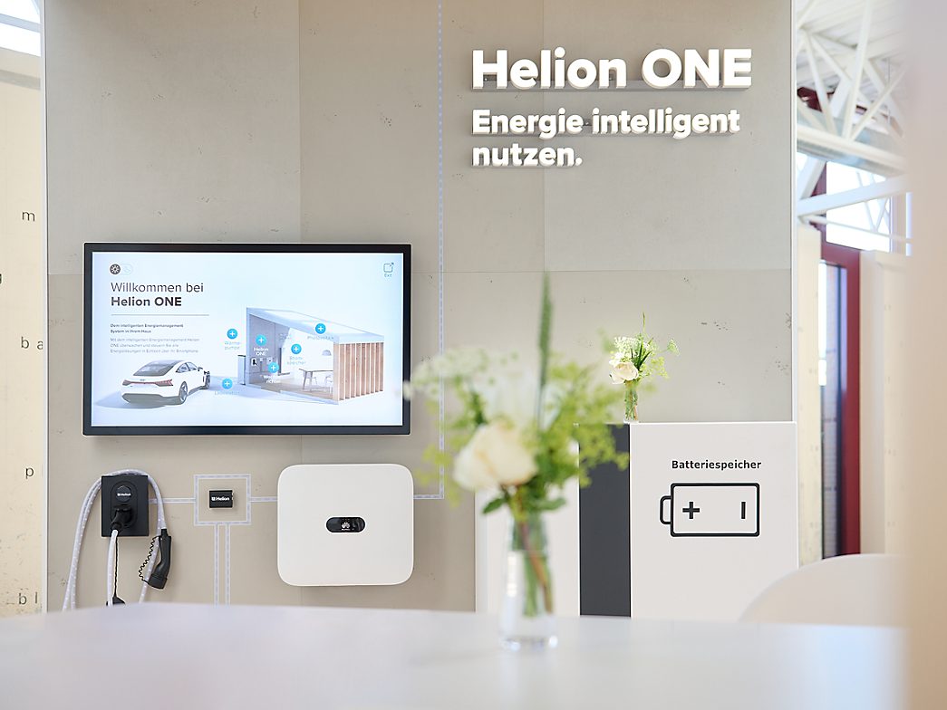 «Helion E-Volution Home» écran et réseau de recharge