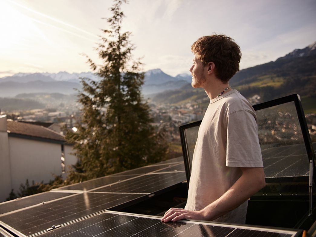 Photovoltaik-Anlage auf dem Dach