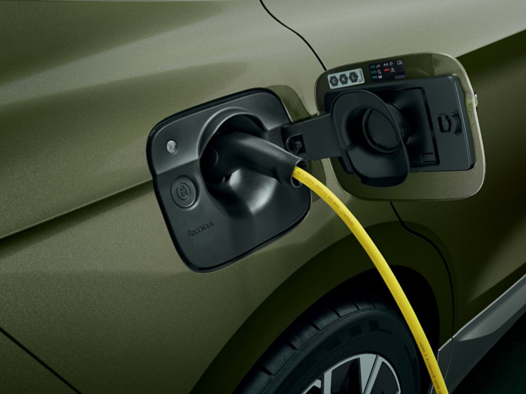 Skoda Enyaq charging