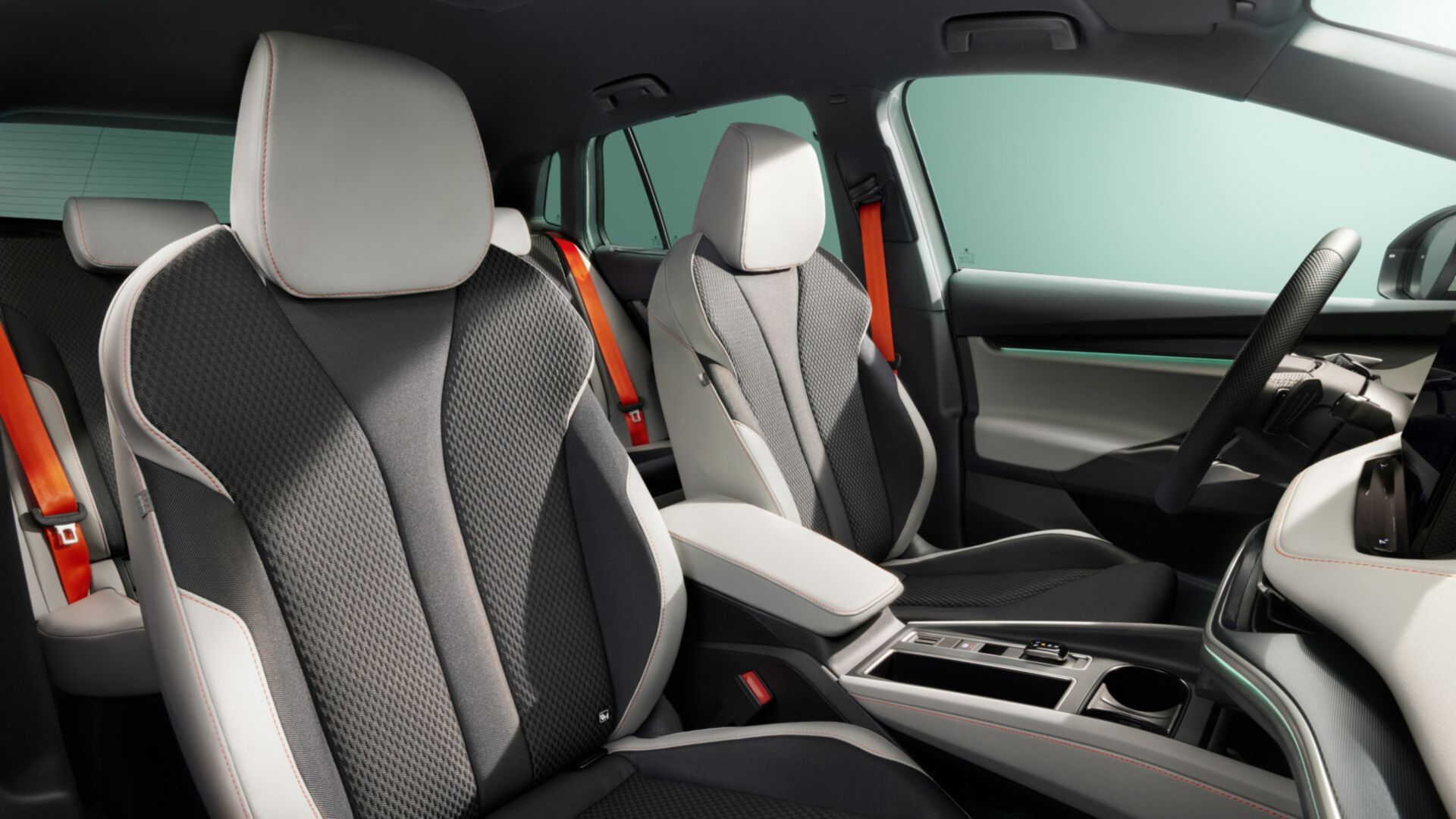 Škoda Elroq Vordersitze schwarz