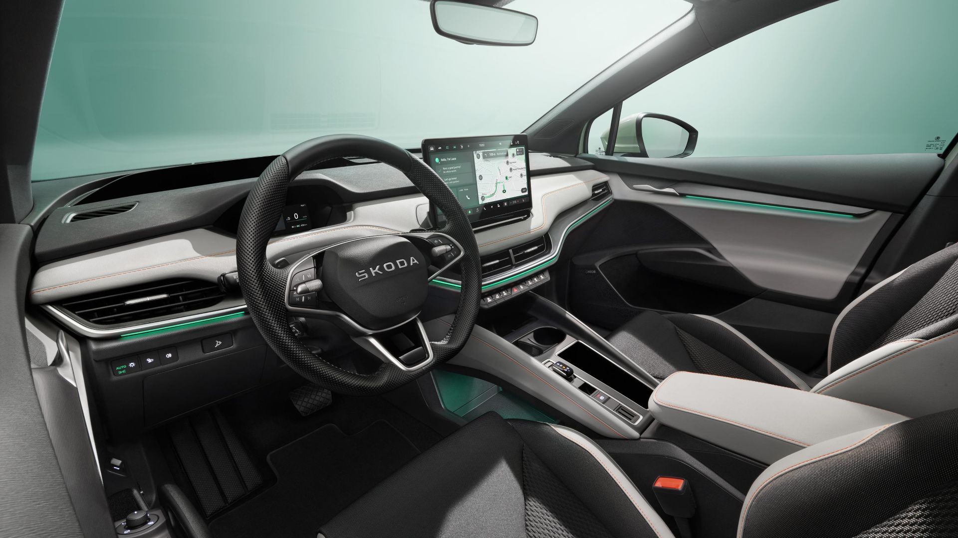Škoda Elroq Cockpit schwarz