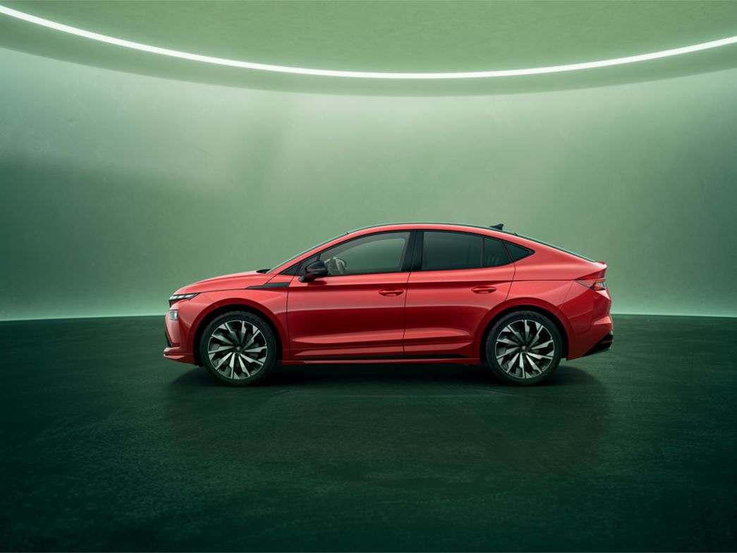 Skoda Enyaq beim Aufladen