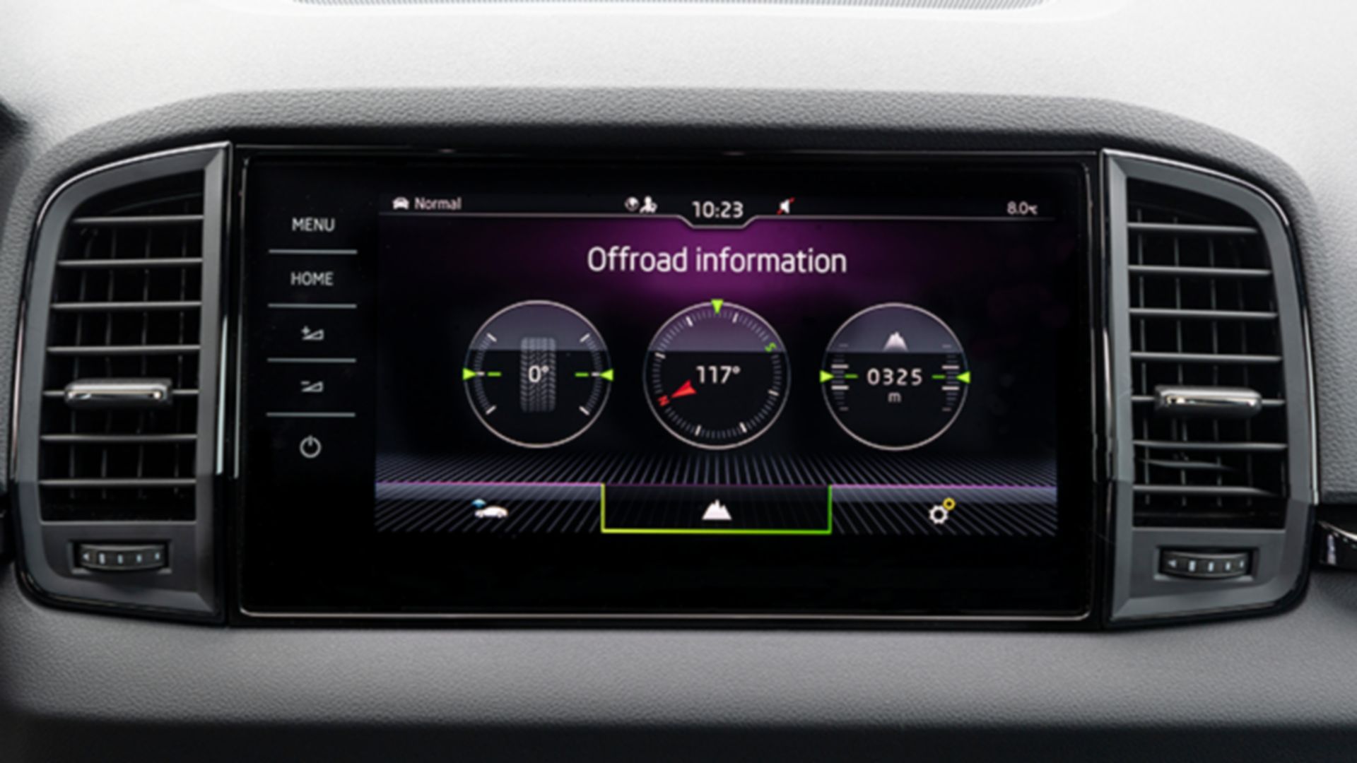Škoda Karoq Display