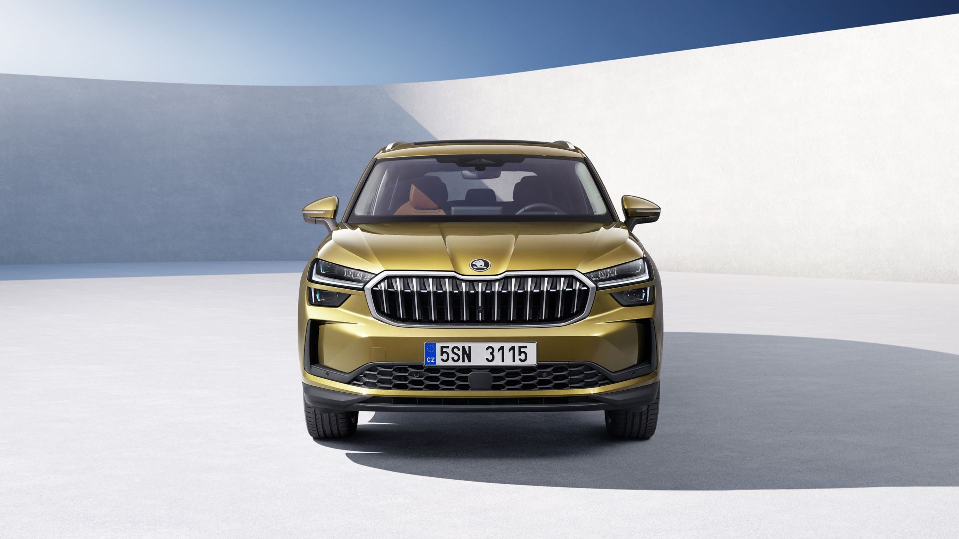 Škoda Kodiaq vista anteriore