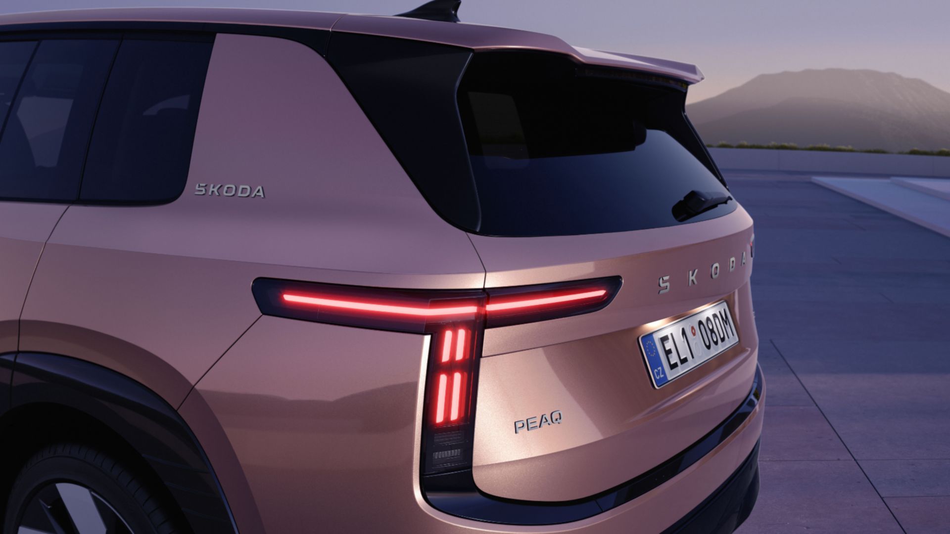 Skoda Peaq seitlich