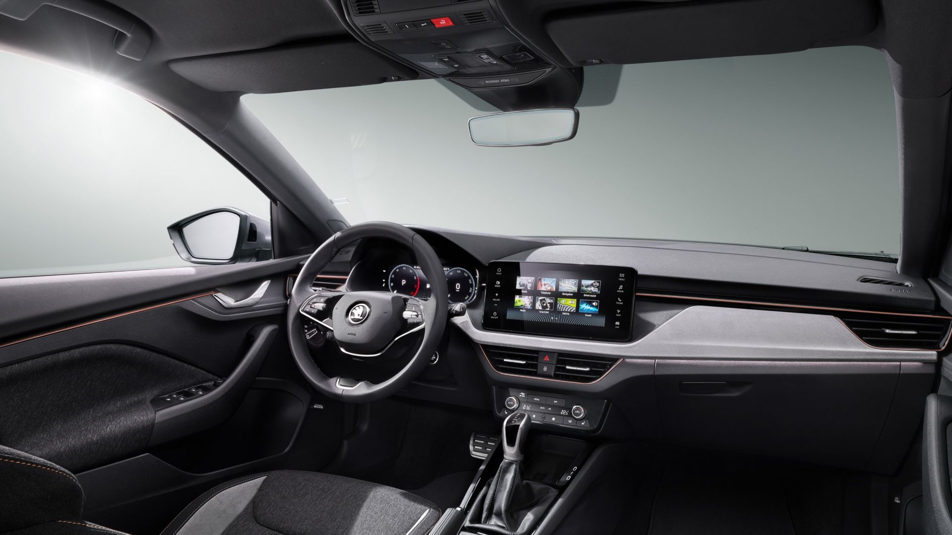 Abitacolo Škoda Scala