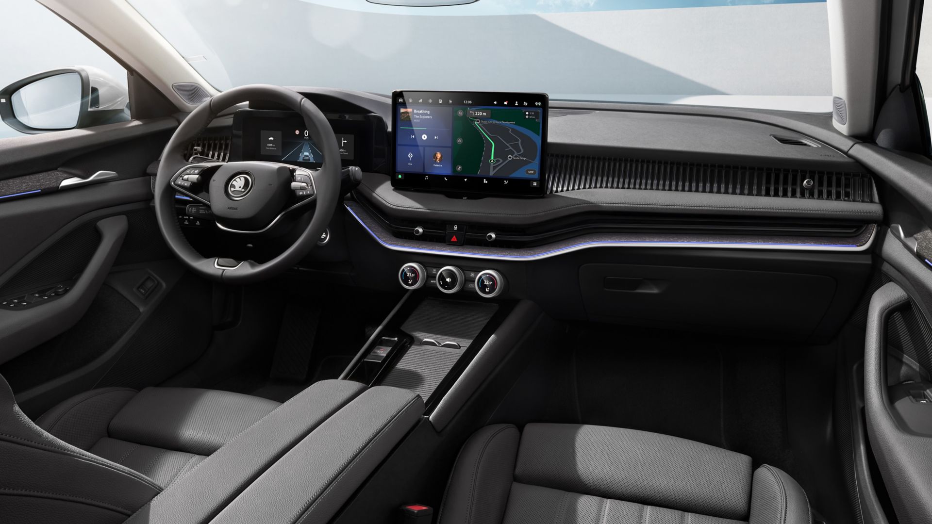 Skoda Superb Cockpit