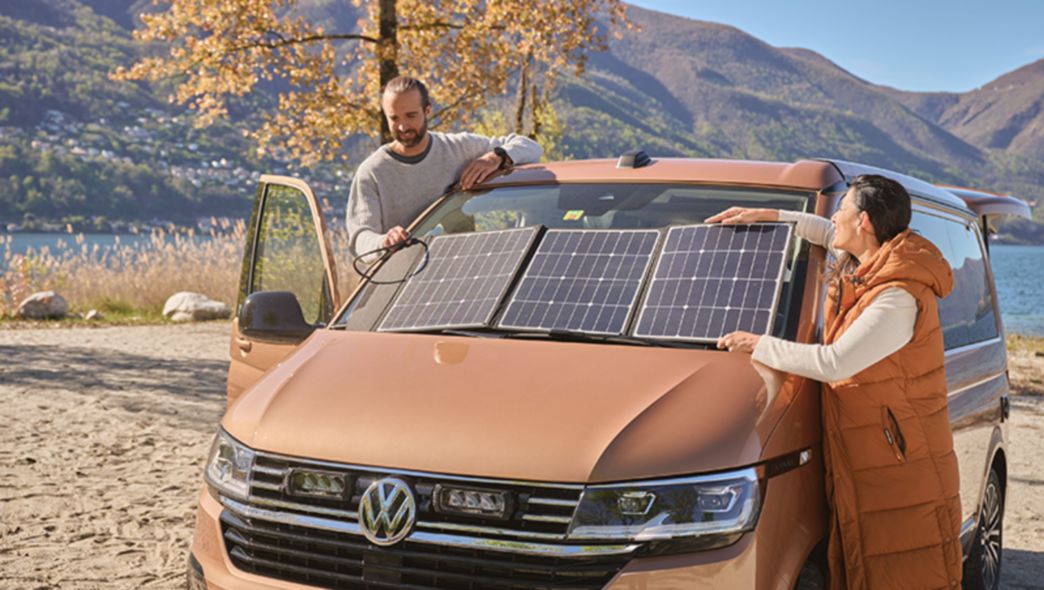 VW California solar folding panel 