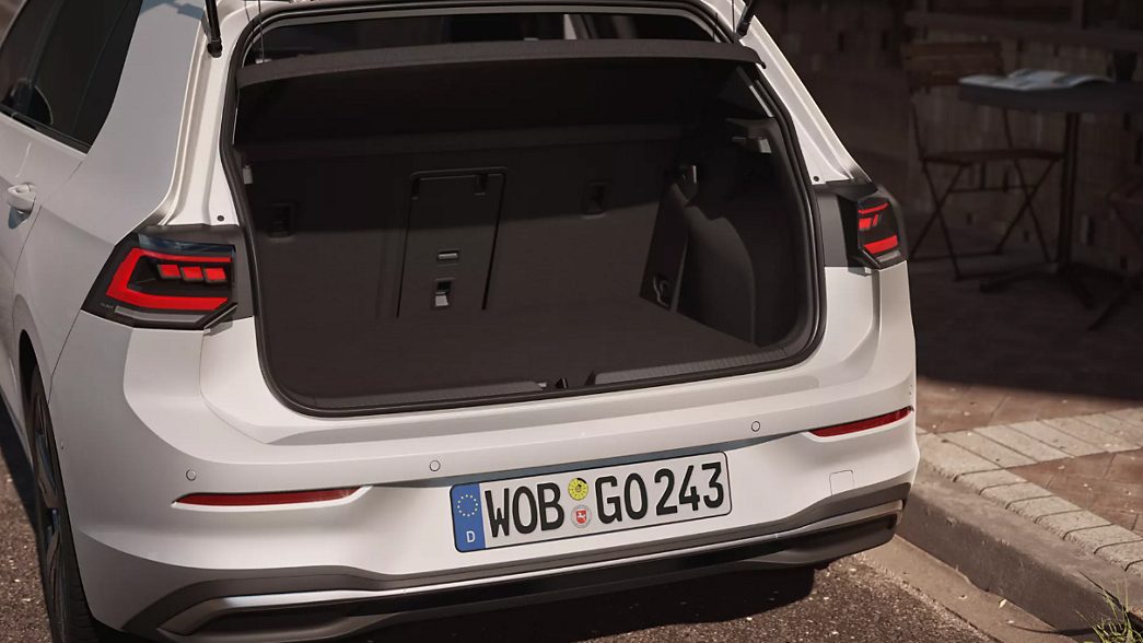 Bagagliaio della VW Golf