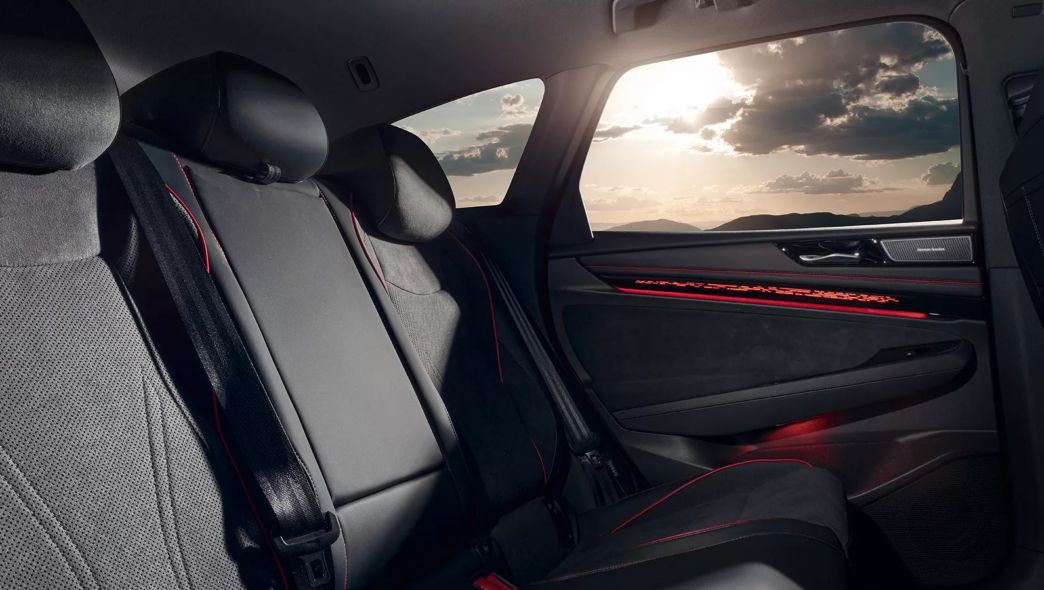 Sedili negli interni della Volkswagen ID.7 GTX Tourer