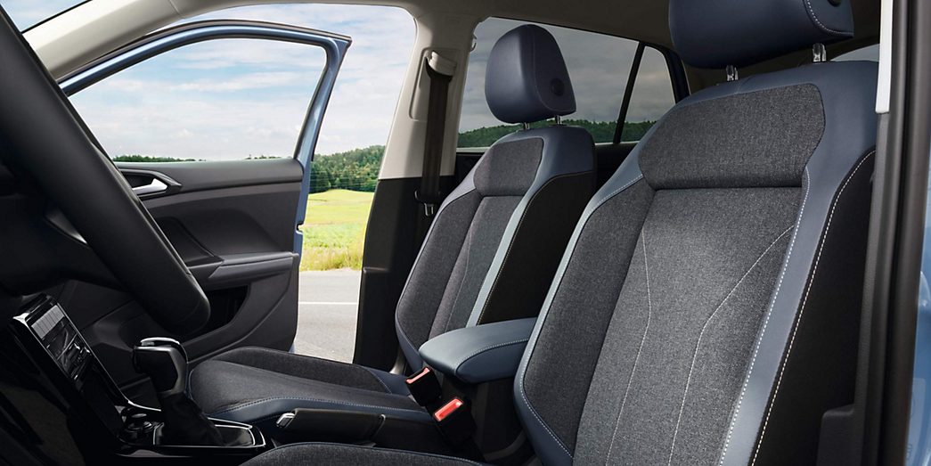 VW T-Cross interior front seats