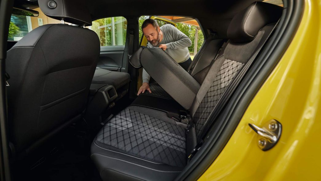 VW T-Cross Sitze hinten