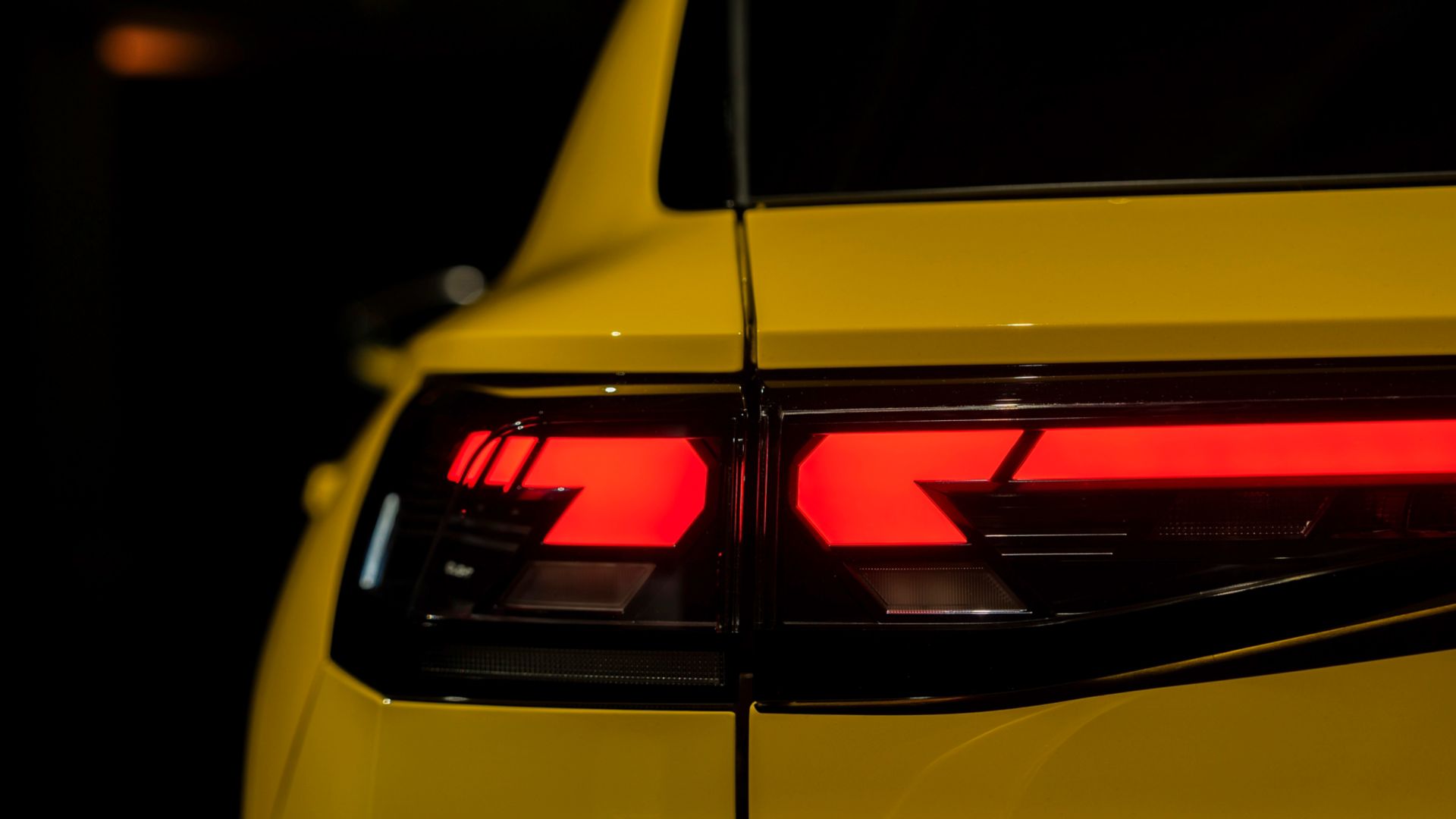 VW T-Roc rear lights