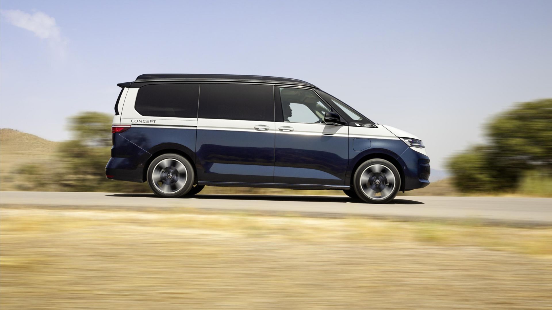 Nuovo VW California CONCEPT vista laterale