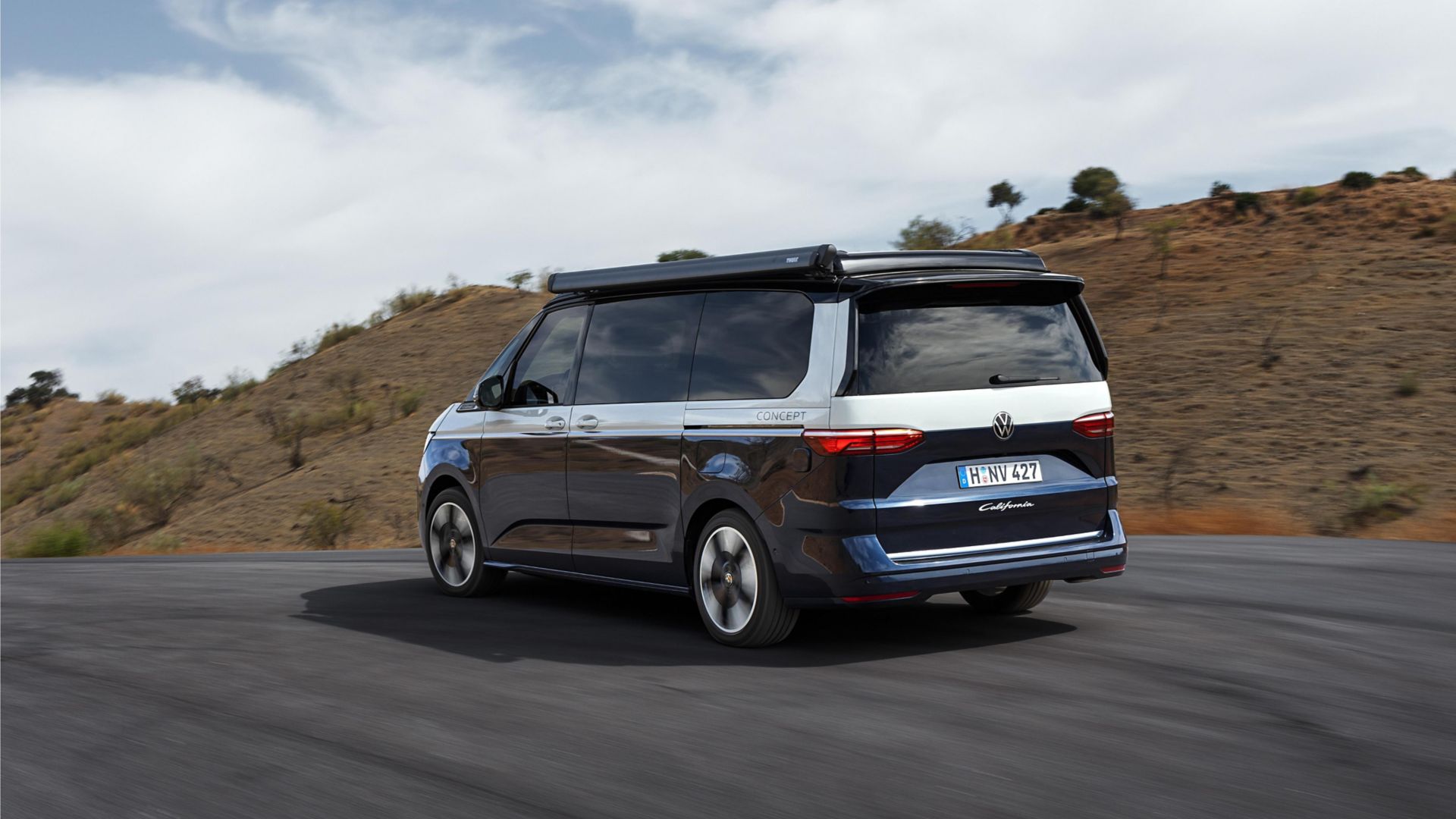 Nuovo VW California CONCEPT vista posteriore