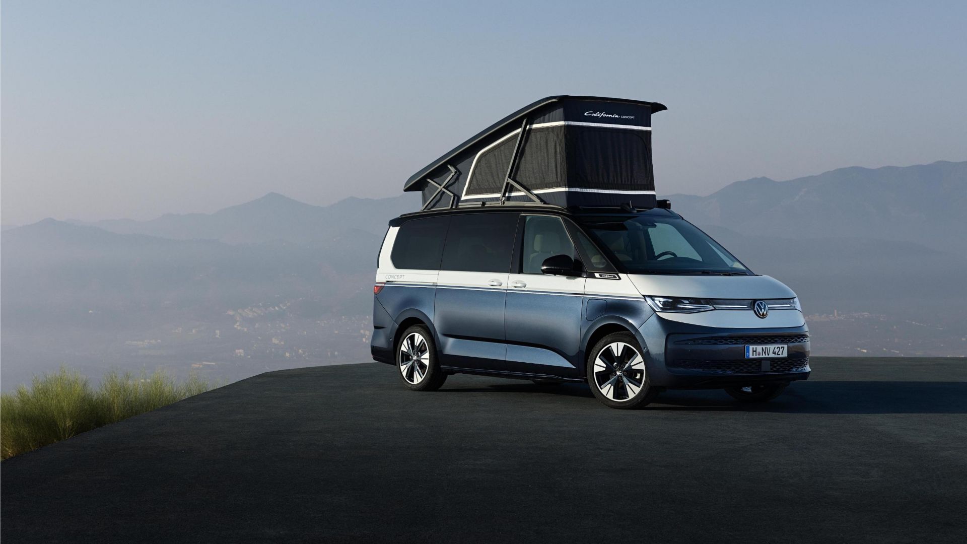 Nuovo VW California CONCEPT vista frontale