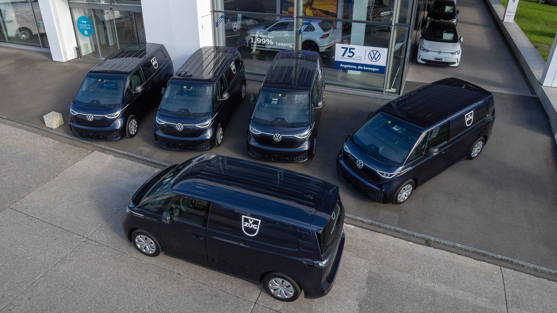 ID. Buzz Cargo Flotte von V-ZUG