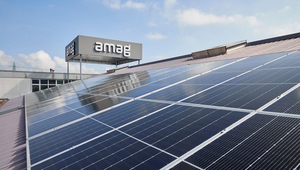 Solar panels of a photovoltaic system