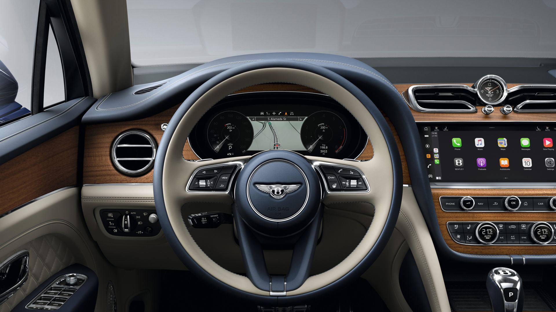 Bentayga EWB, volant