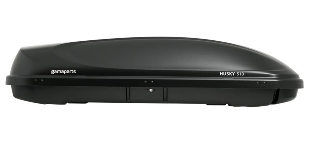 Coffre de toit Gamaparts 510 l, noir mat